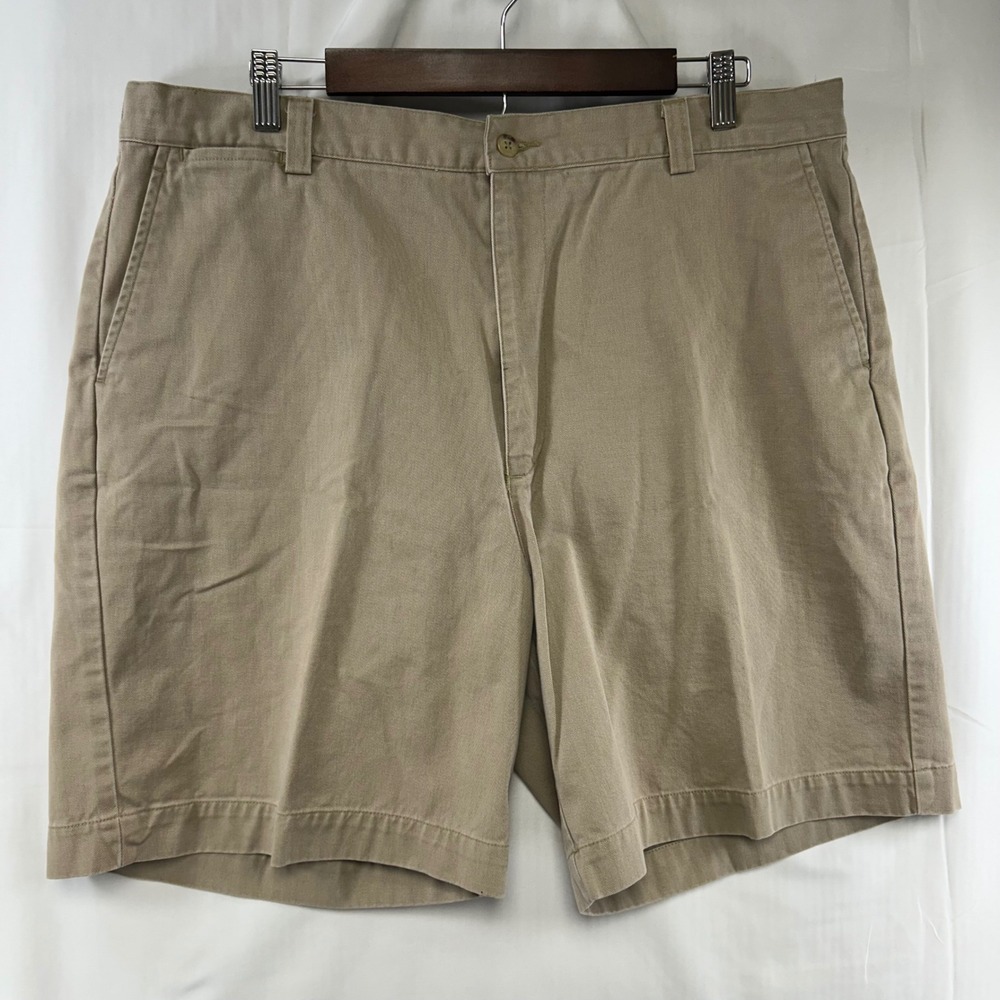 Polo Ralph Lauren Philip Short Mens 40 (fit 38) Tan Classic Chino Flat Front